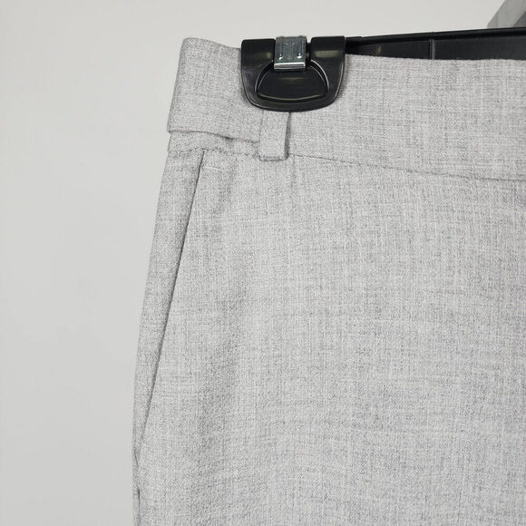 next Tailoring Light Grey Trouser Pants Size 6r - Picture 3 of 10